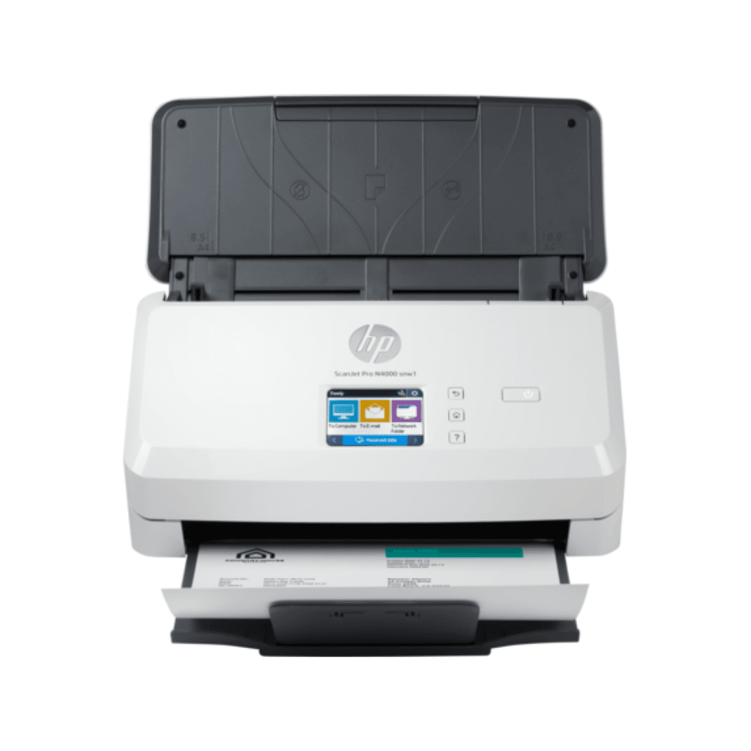 HP Scanjet Pro N4000 Snw1 Sheet Feed Scanner 6FW08A
